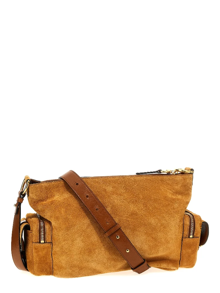 Brown Calfskin Shoulder Bag alternative