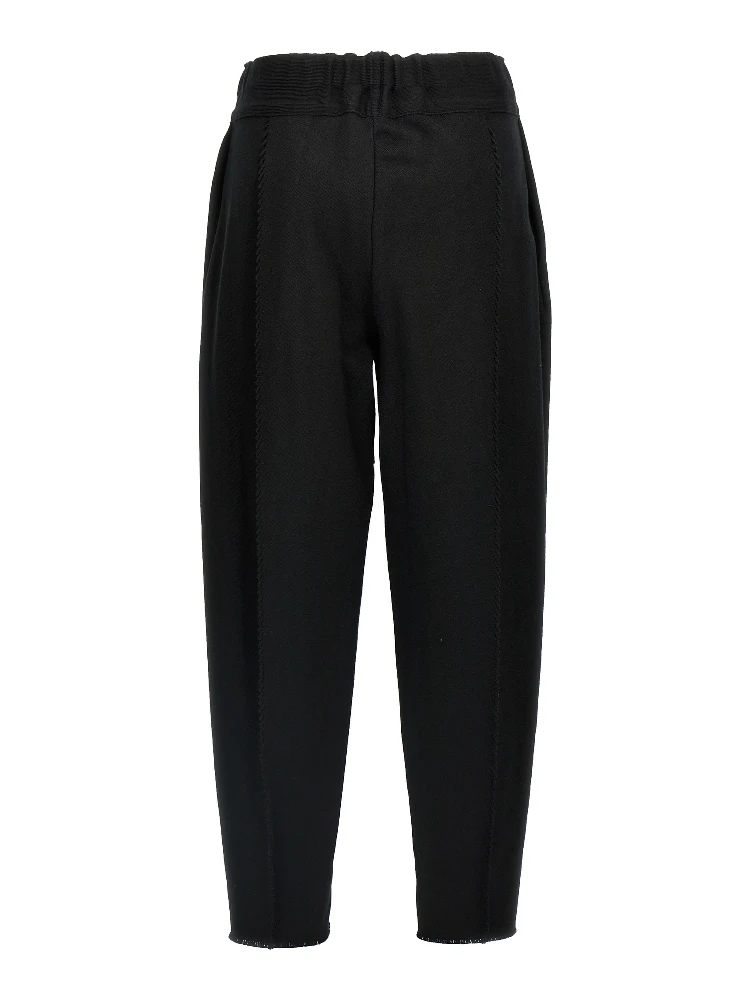 Black Cotton Casual Pants alternative