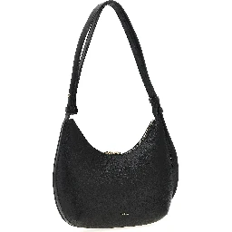 Black Leather Shoulder Bag