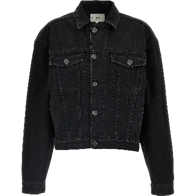 Black Organic Cotton Denim Jacket