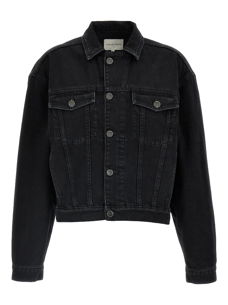 Black Organic Cotton Denim Jacket