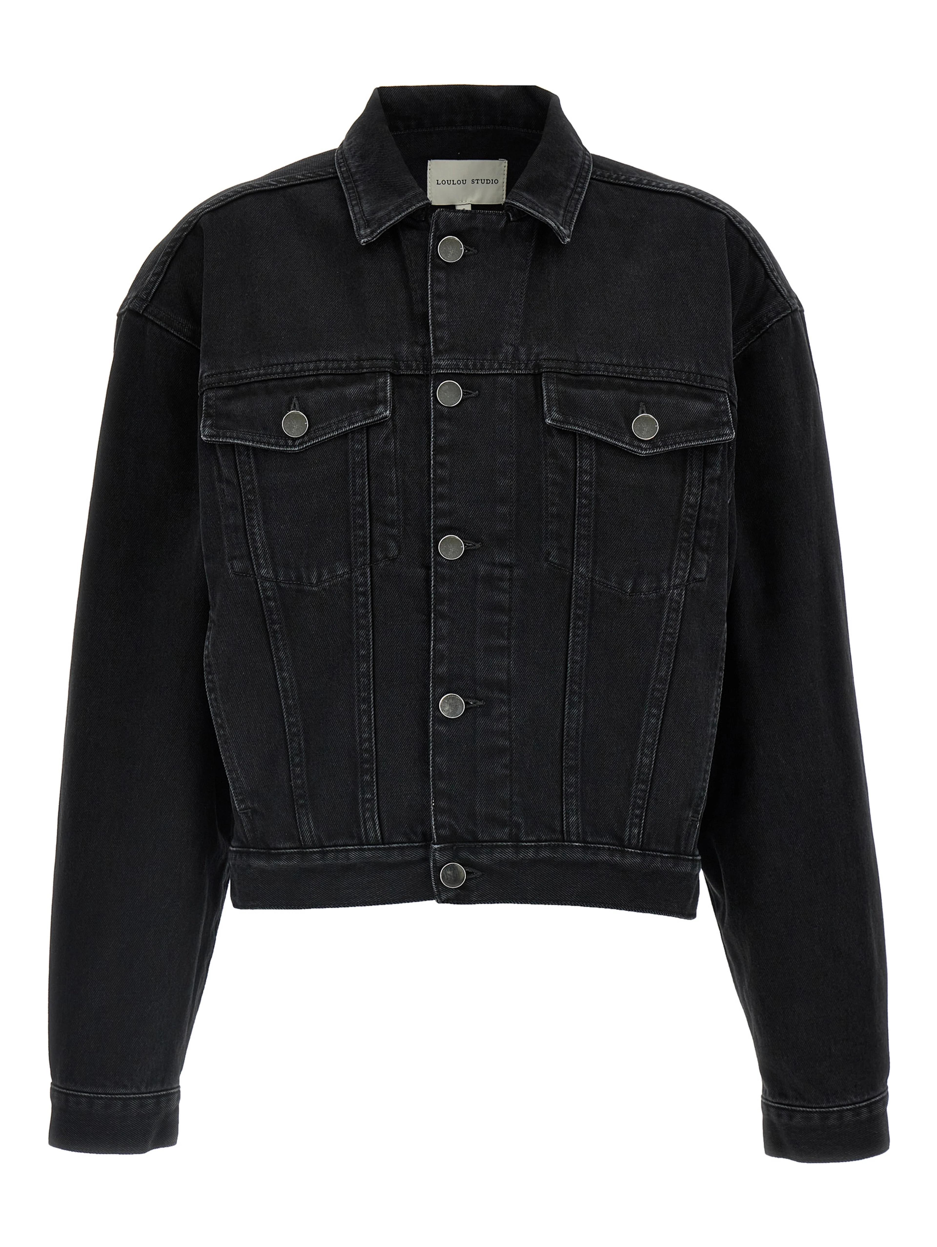 Black Organic Cotton Denim Jacket