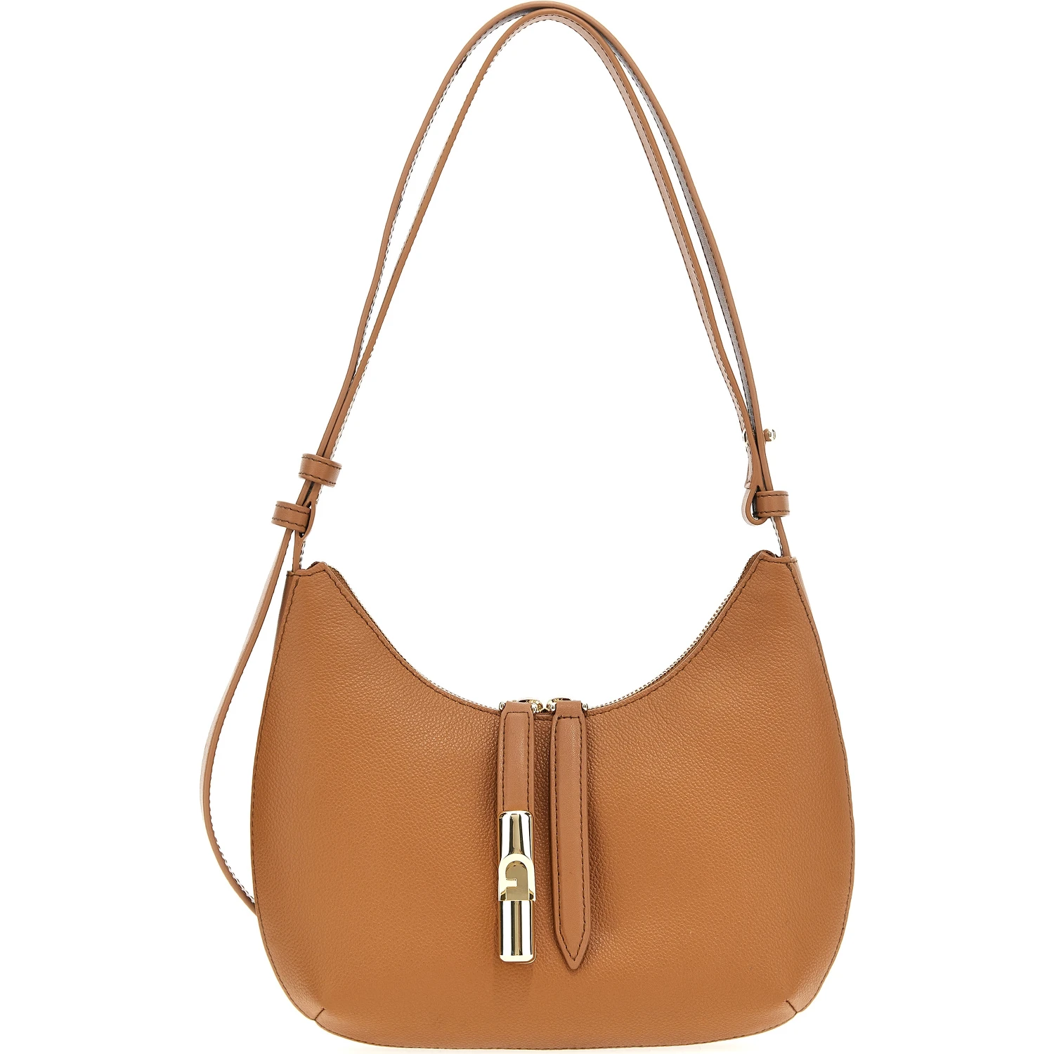 Brown Leather Shoulder Bag