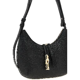 Black Leather Shoulder Bag