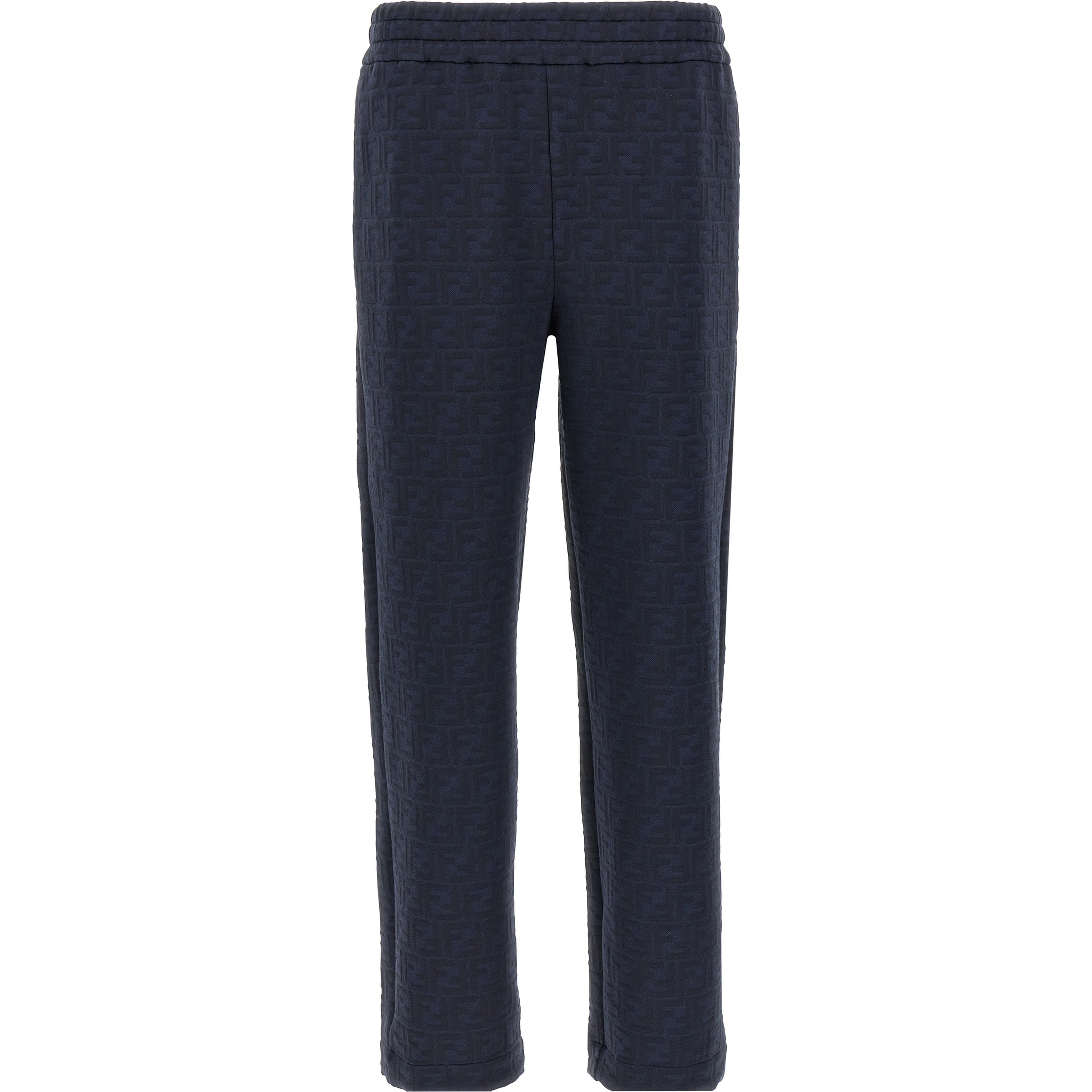 Blue Polyester Joggers (Workout Pants)