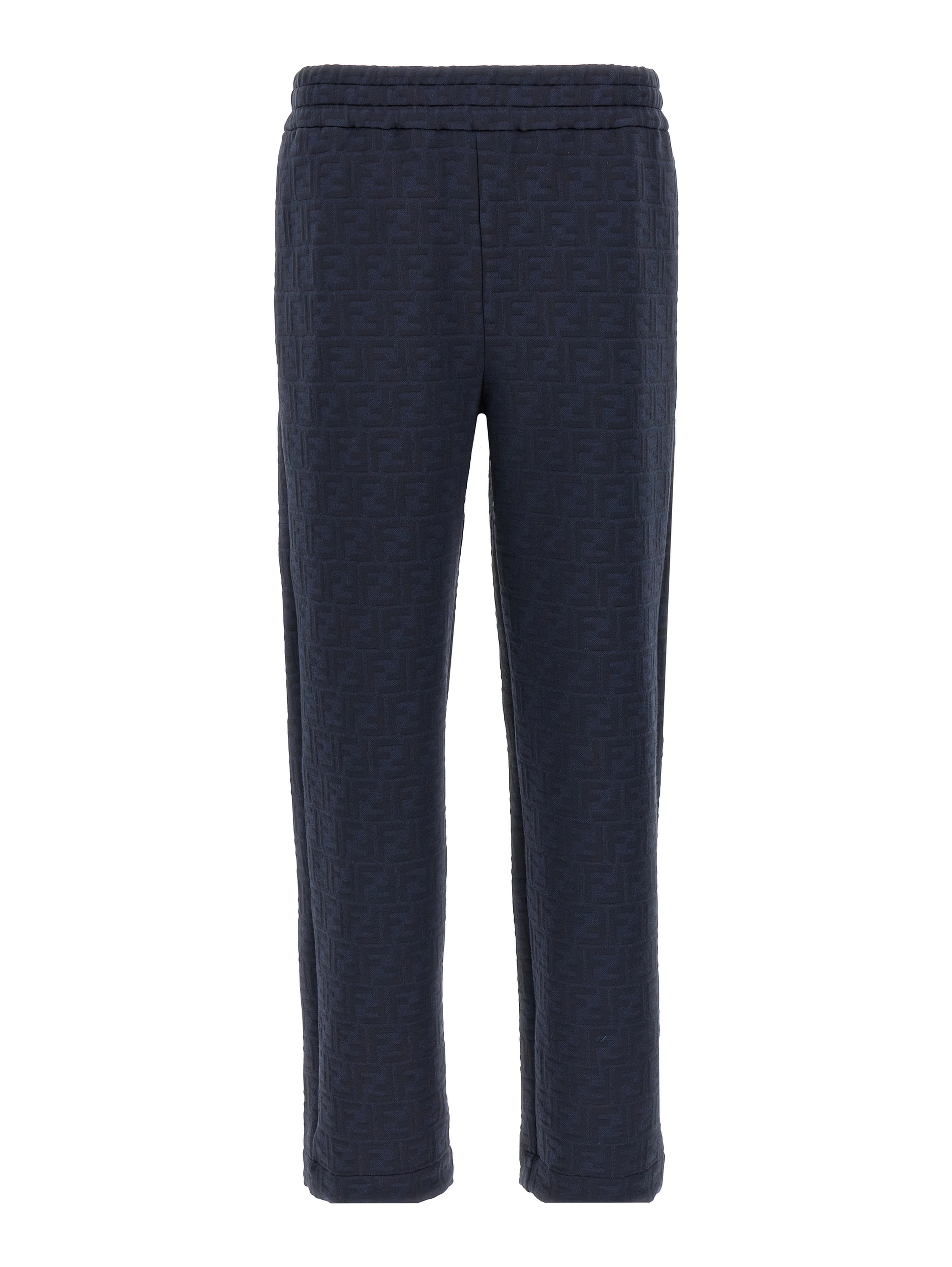 Blue Polyester Joggers (Workout Pants)