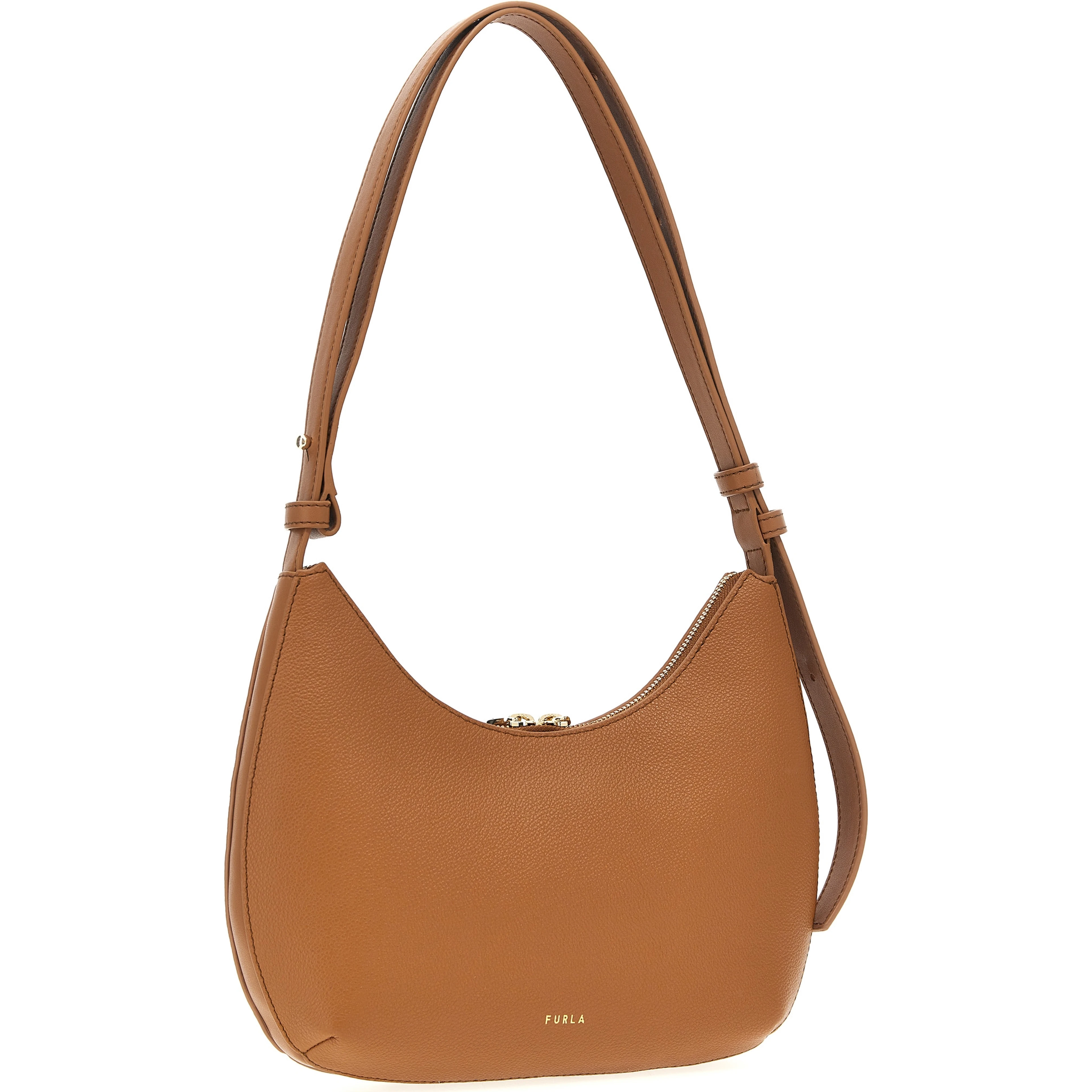 Brown Leather Shoulder Bag