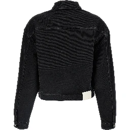 Black Organic Cotton Denim Jacket