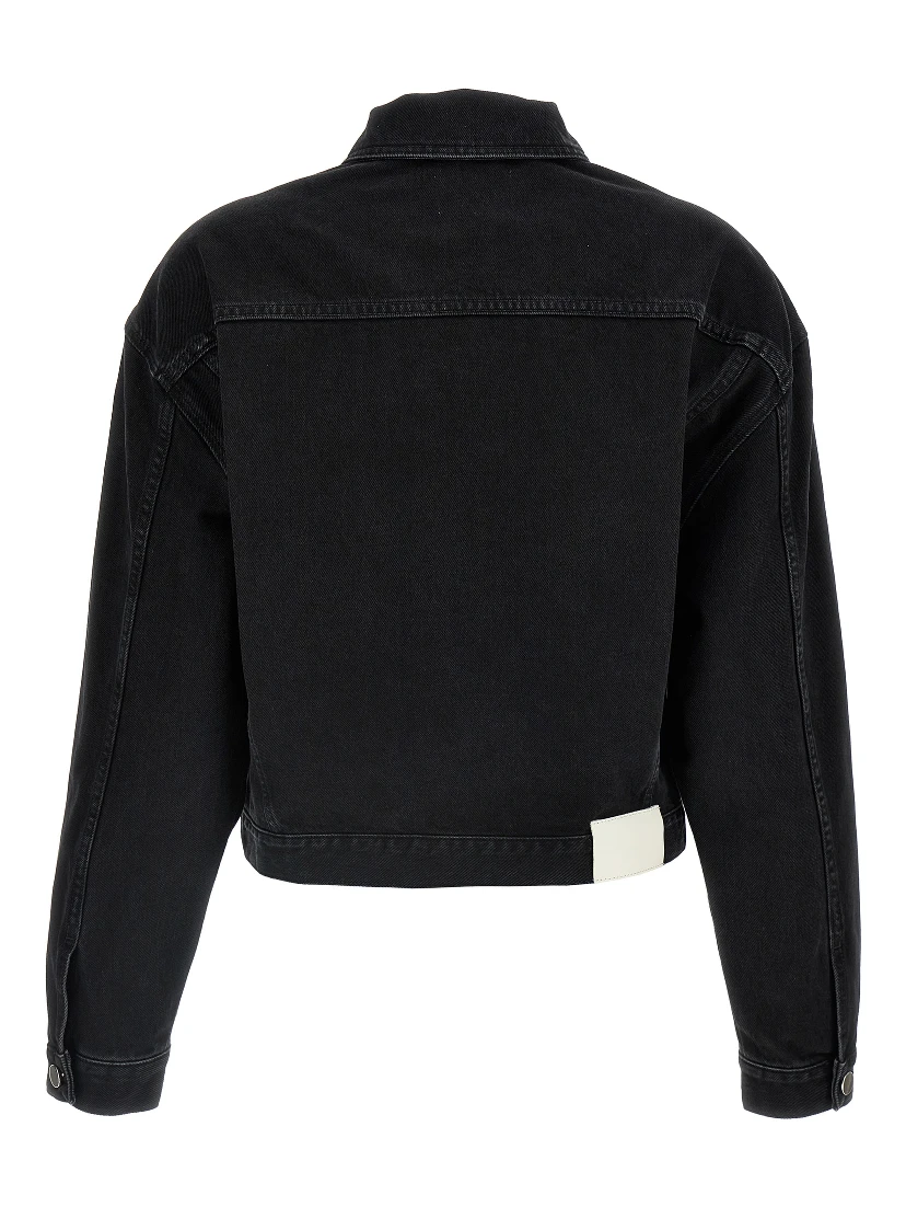 Black Organic Cotton Denim Jacket