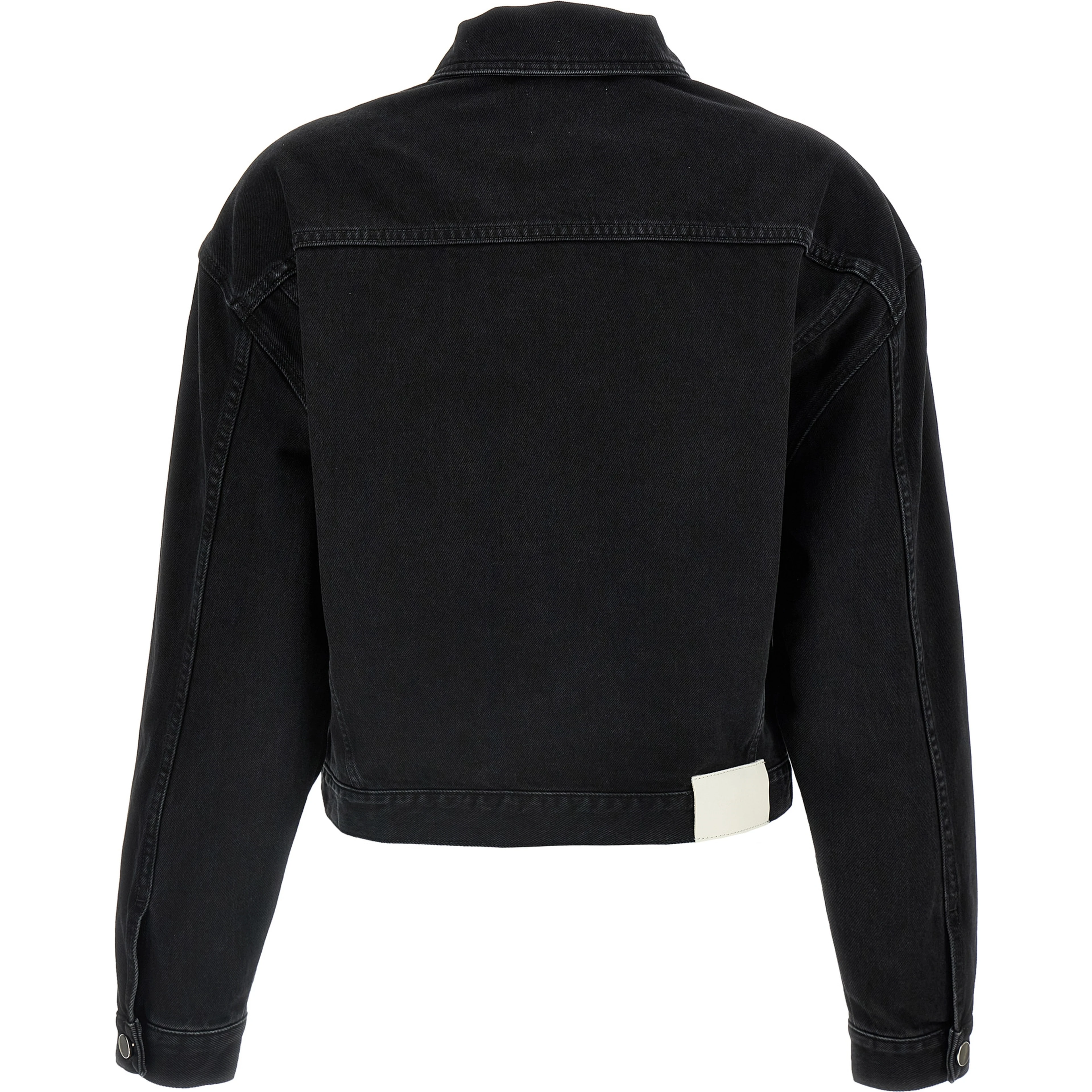 Black Organic Cotton Denim Jacket