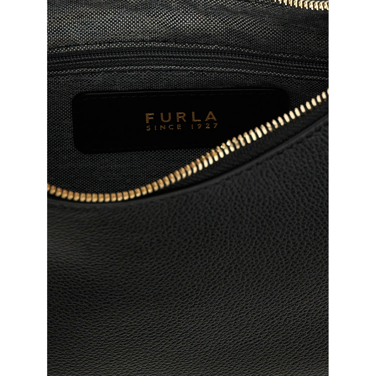 Black Leather Shoulder Bag