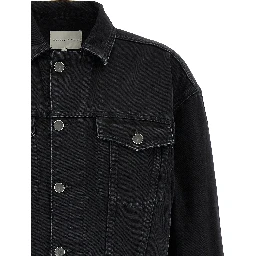 Black Organic Cotton Denim Jacket