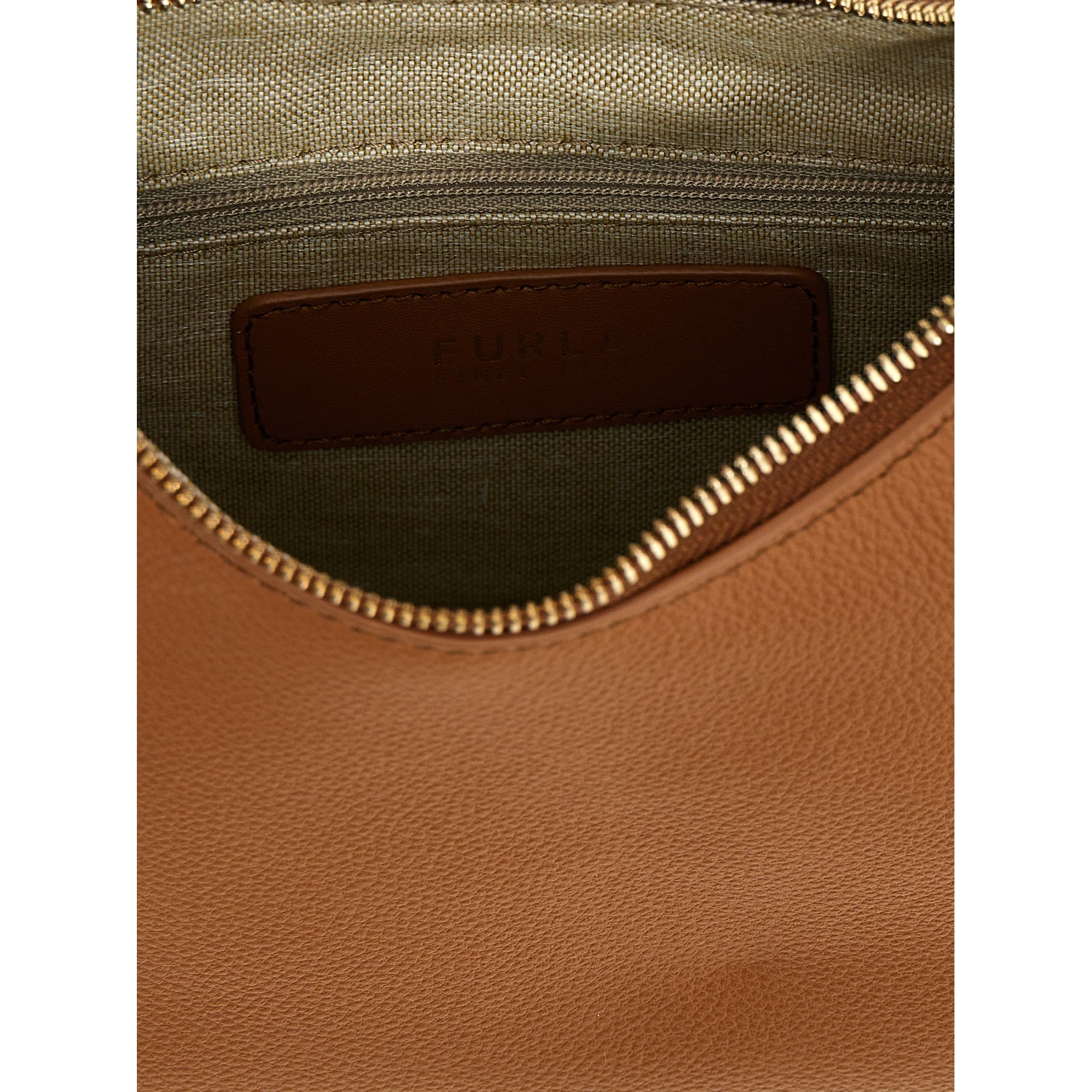Brown Leather Shoulder Bag