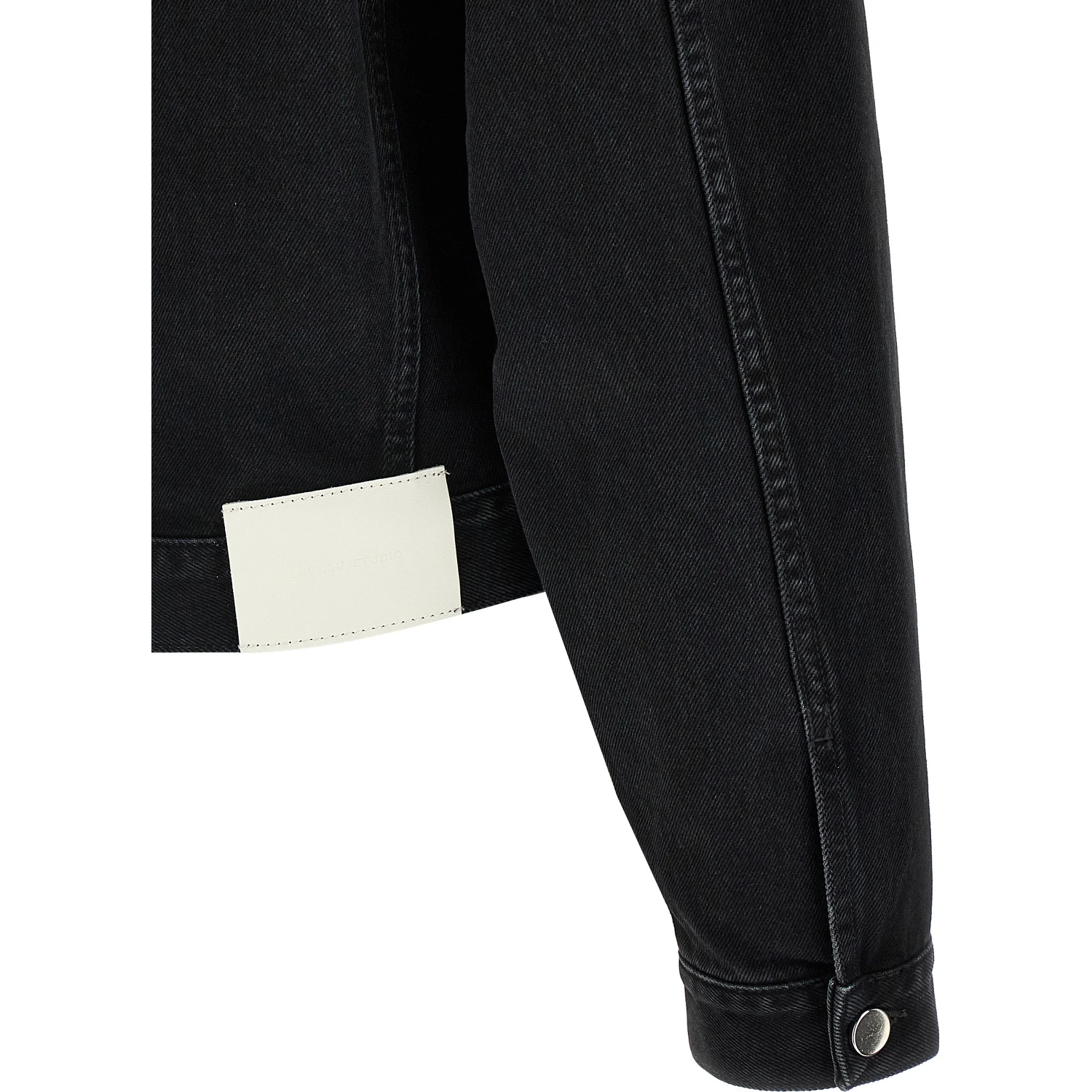 Black Organic Cotton Denim Jacket
