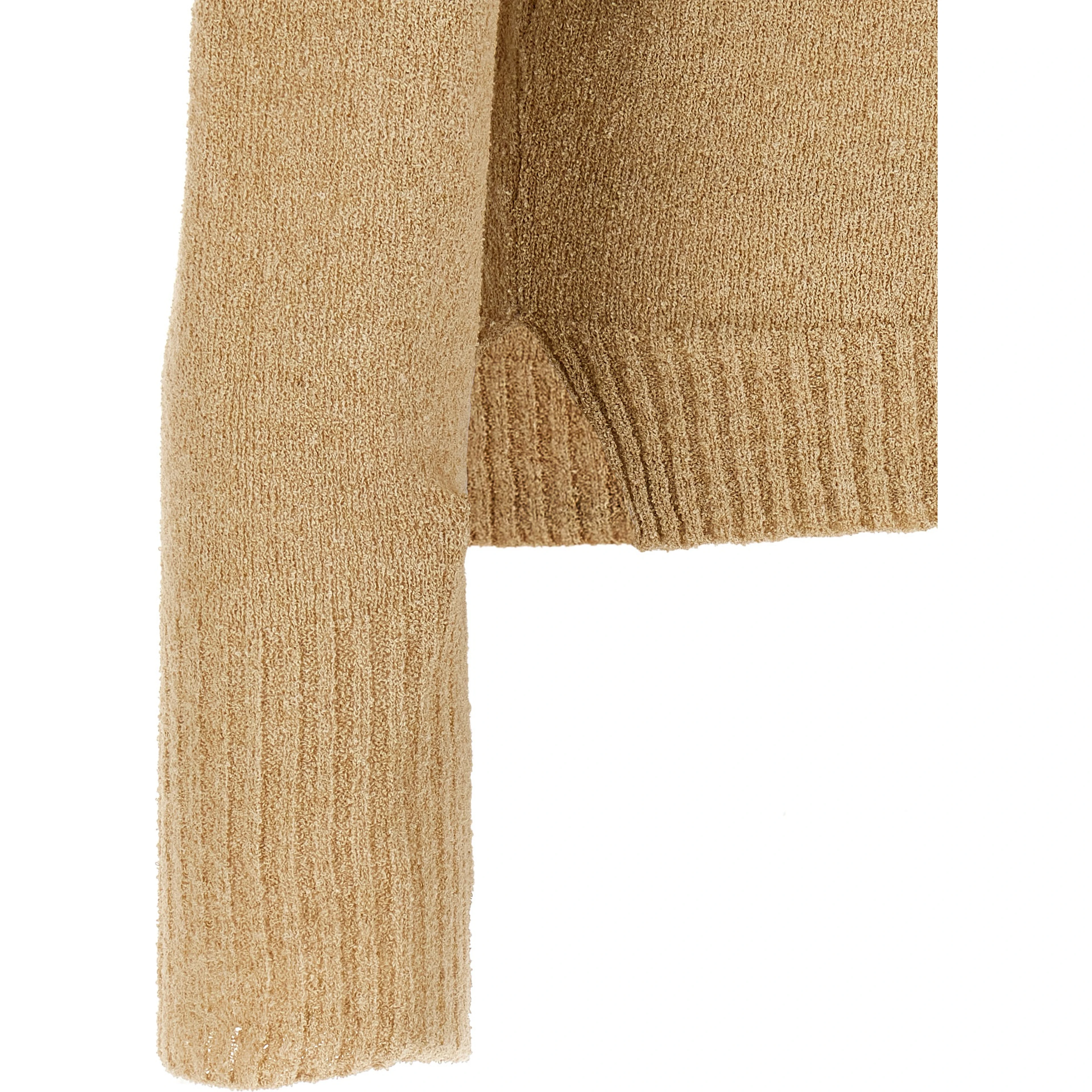 Beige Cotton Polo Shirt