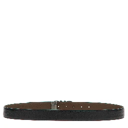 Multicolor Calfskin Belt