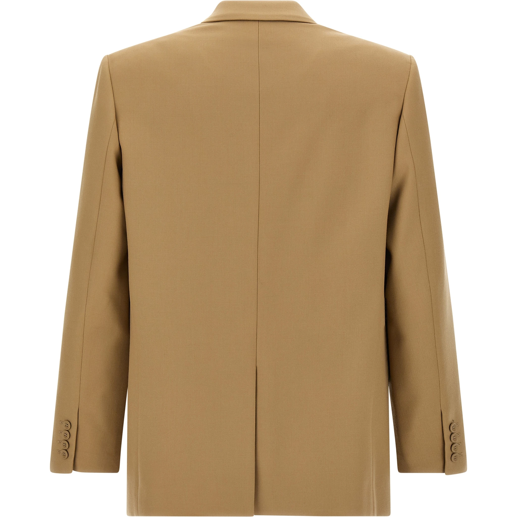 Beige Wool Blazer
