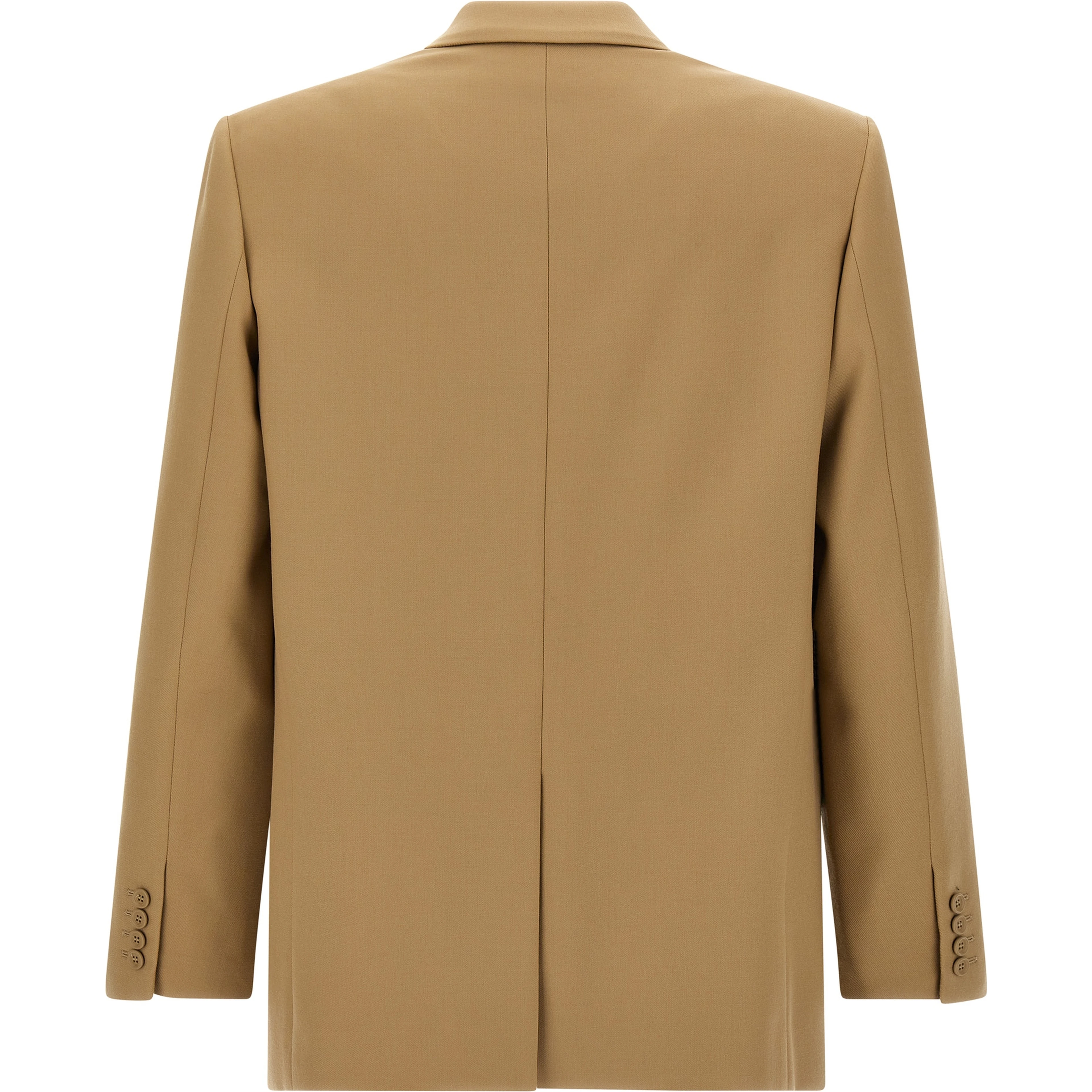 Beige Wool Blazer