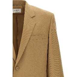 Beige Wool Blazer