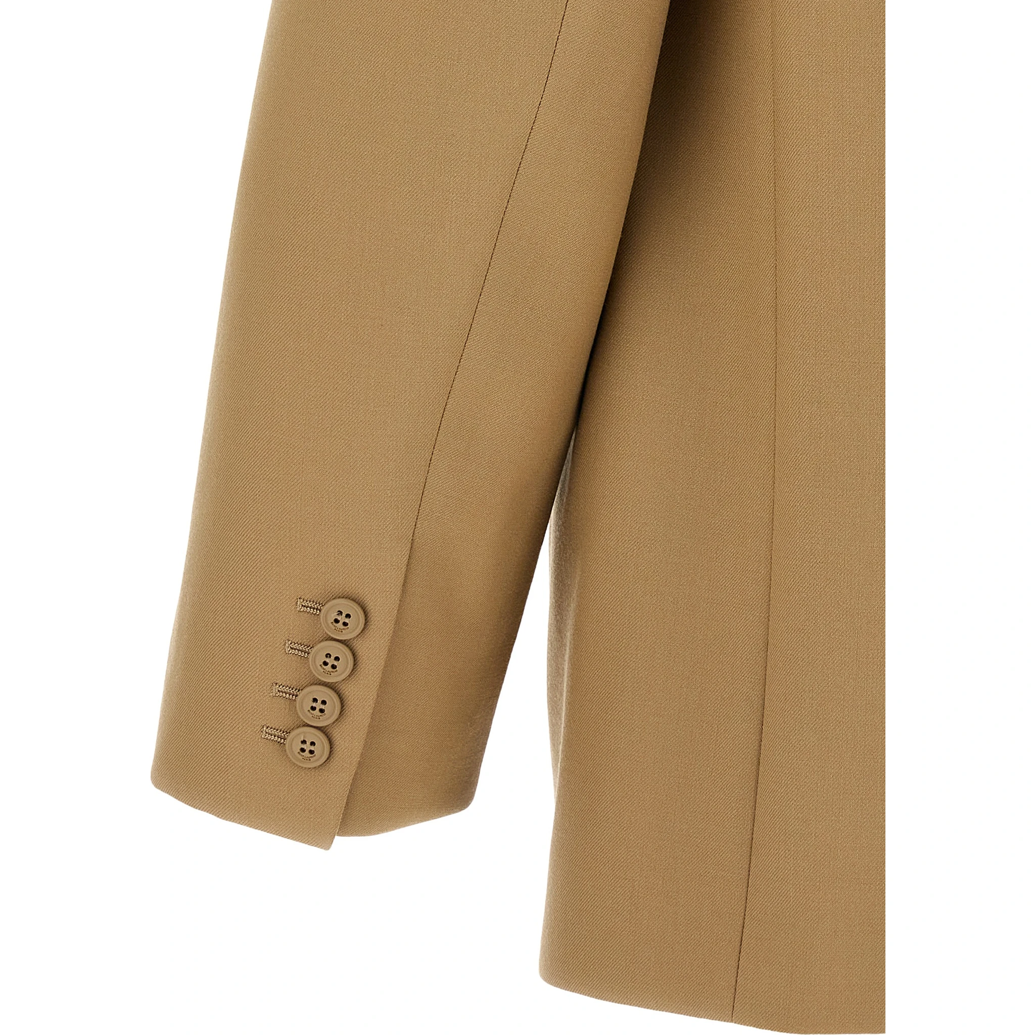 Beige Wool Blazer