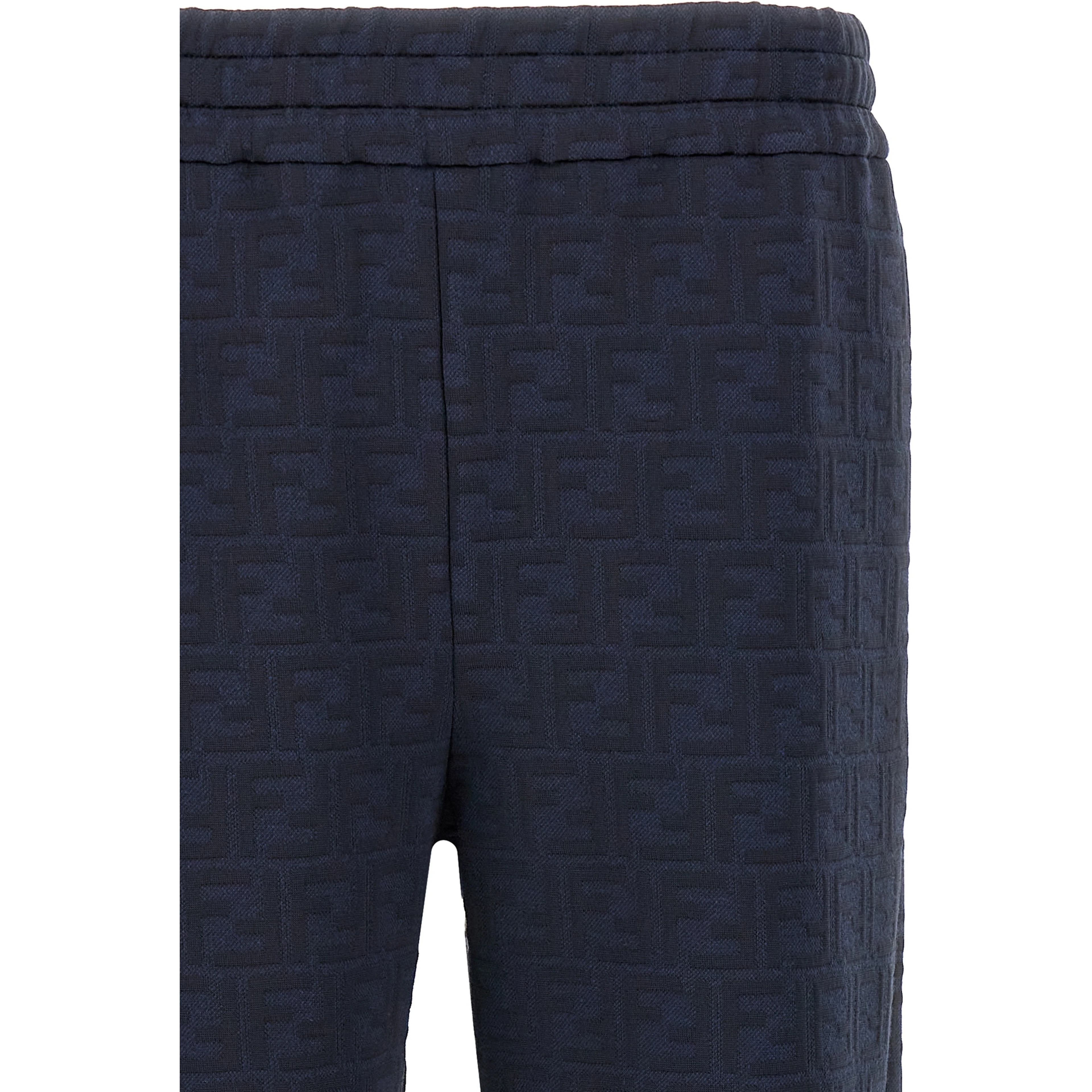 Blue Polyester Joggers (Workout Pants)