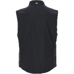Black Polyamide Sleeveless Jacket
