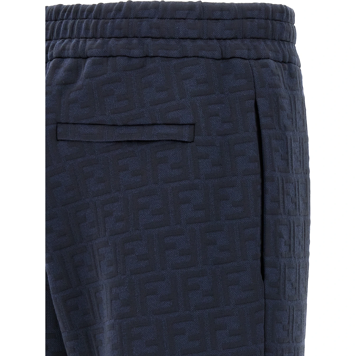 Blue Polyester Joggers (Workout Pants)