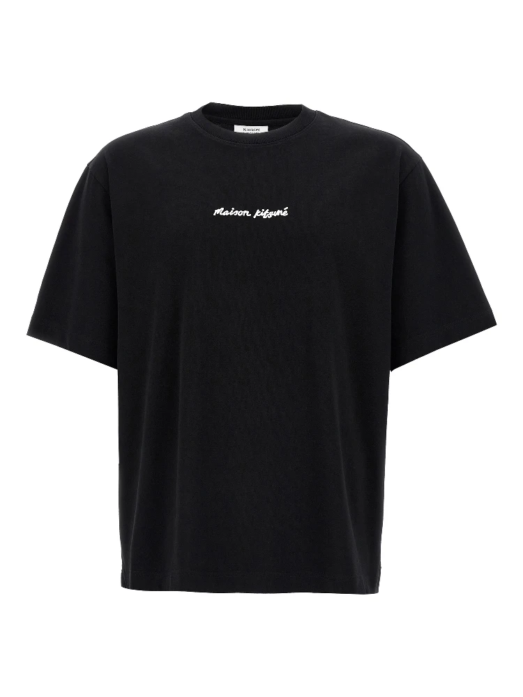 Black Cotton T-Shirt