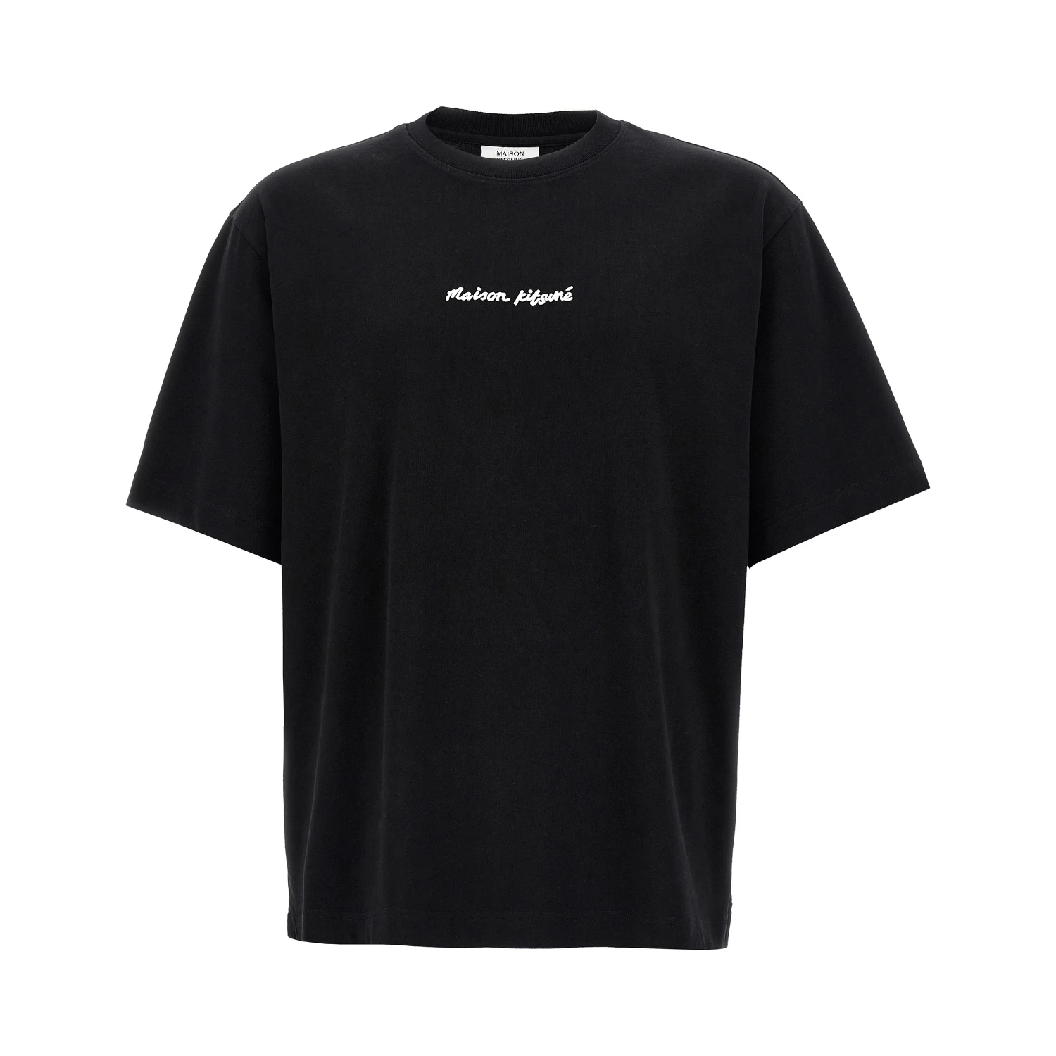Black Cotton T-Shirt