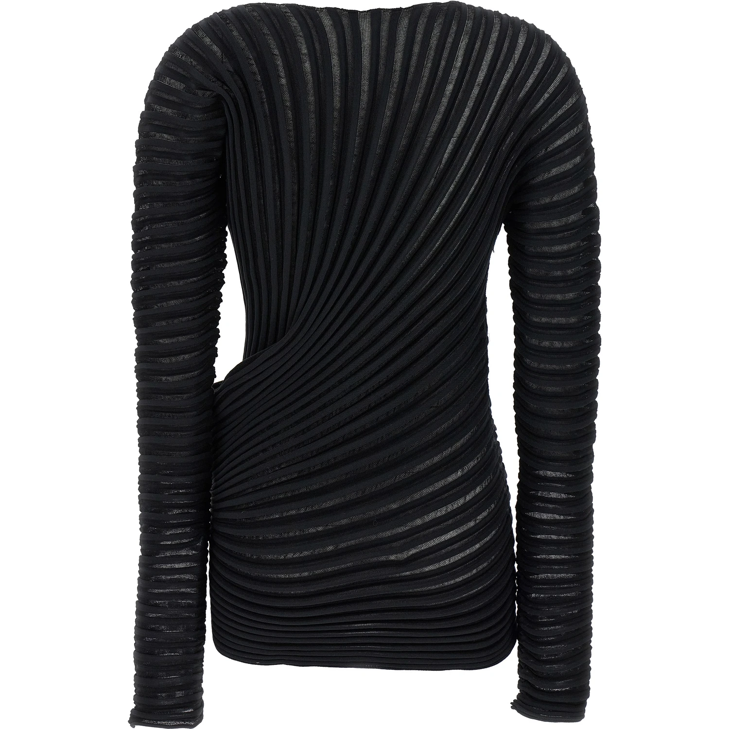 Black Polyester Shirt
