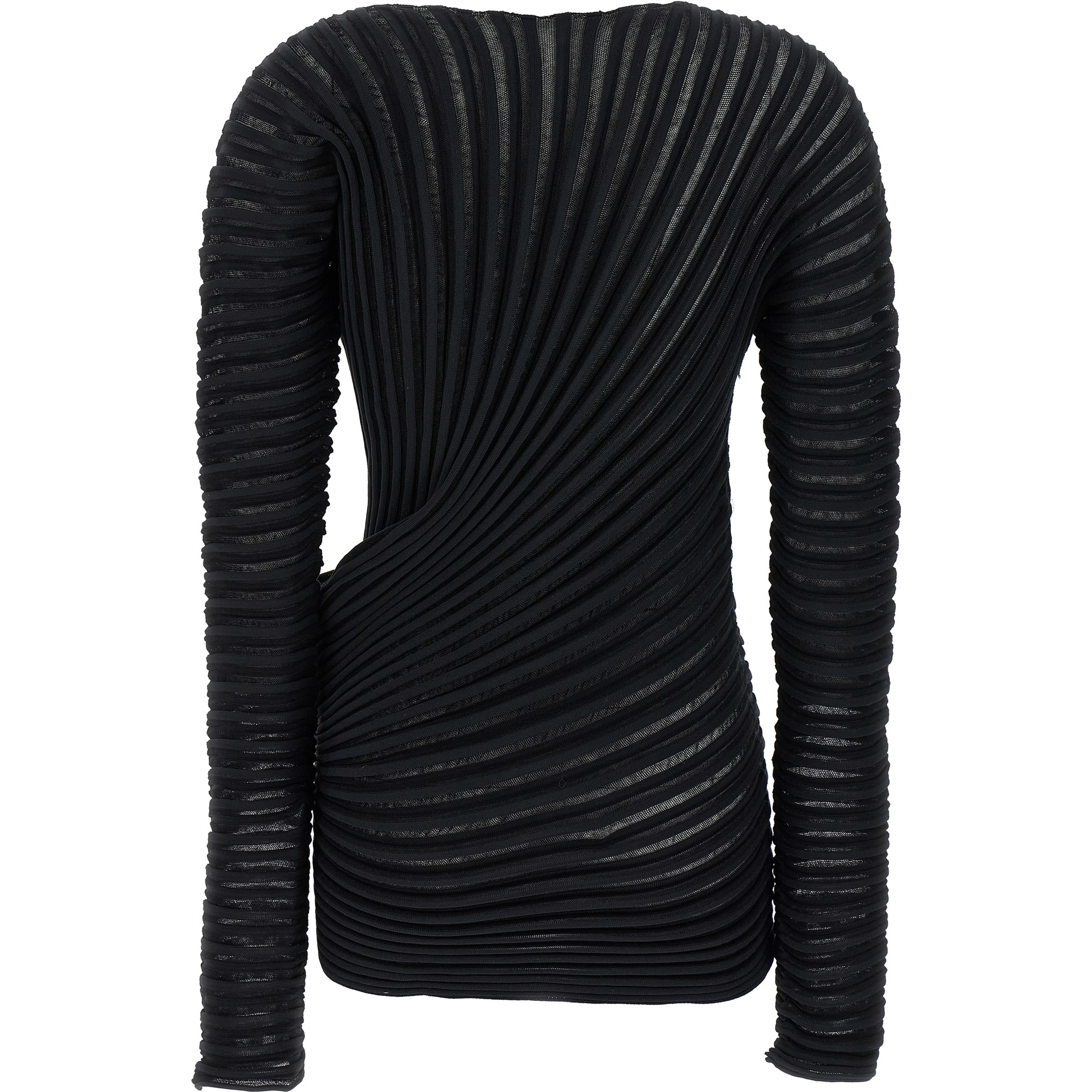 Black Polyester Shirt