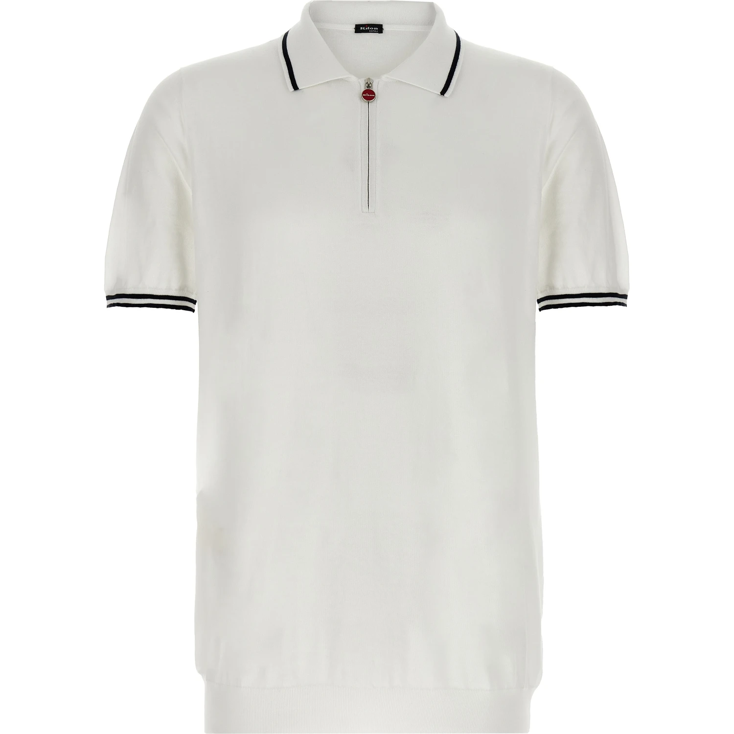 White Cotton Polo Shirt