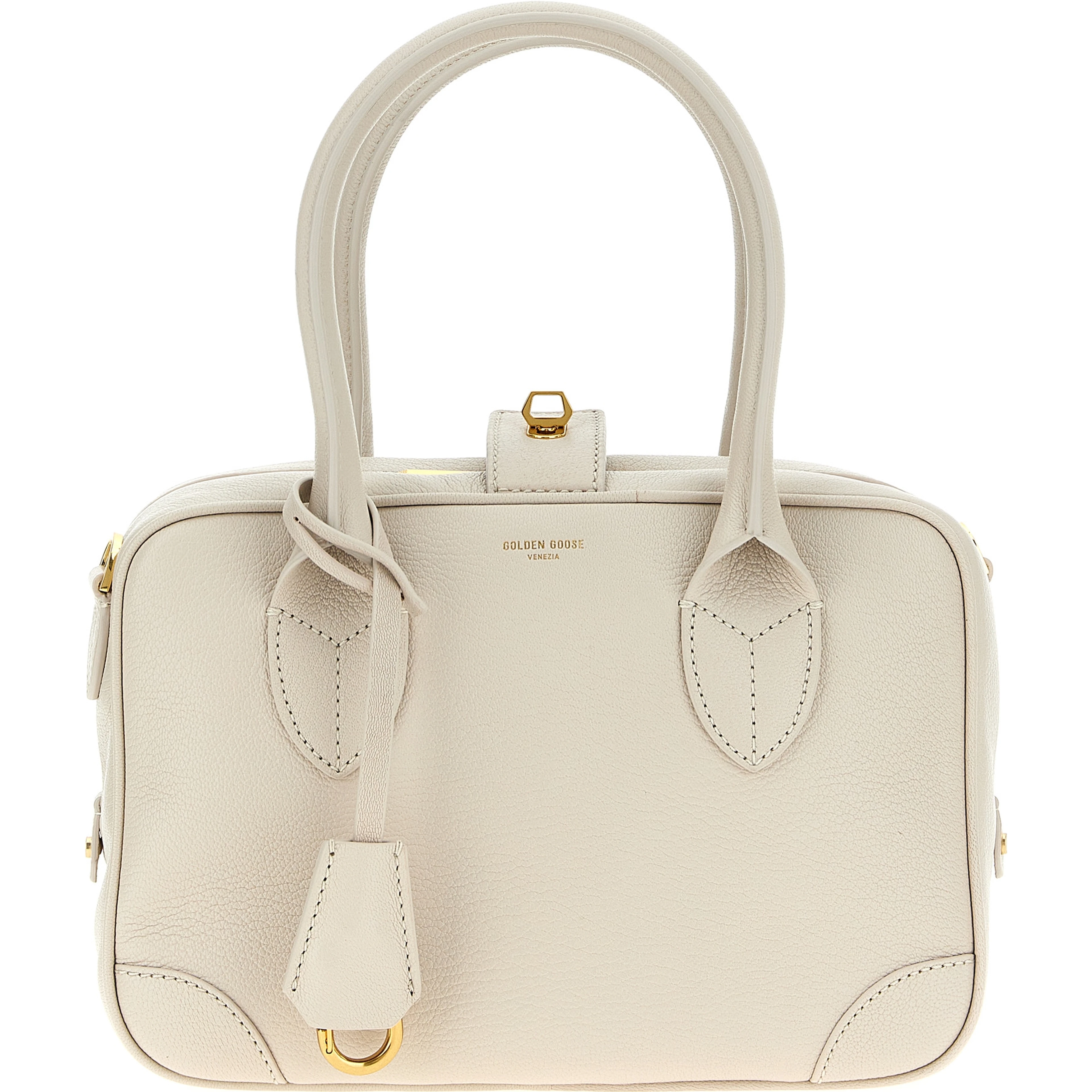 White Goatskin Handbag