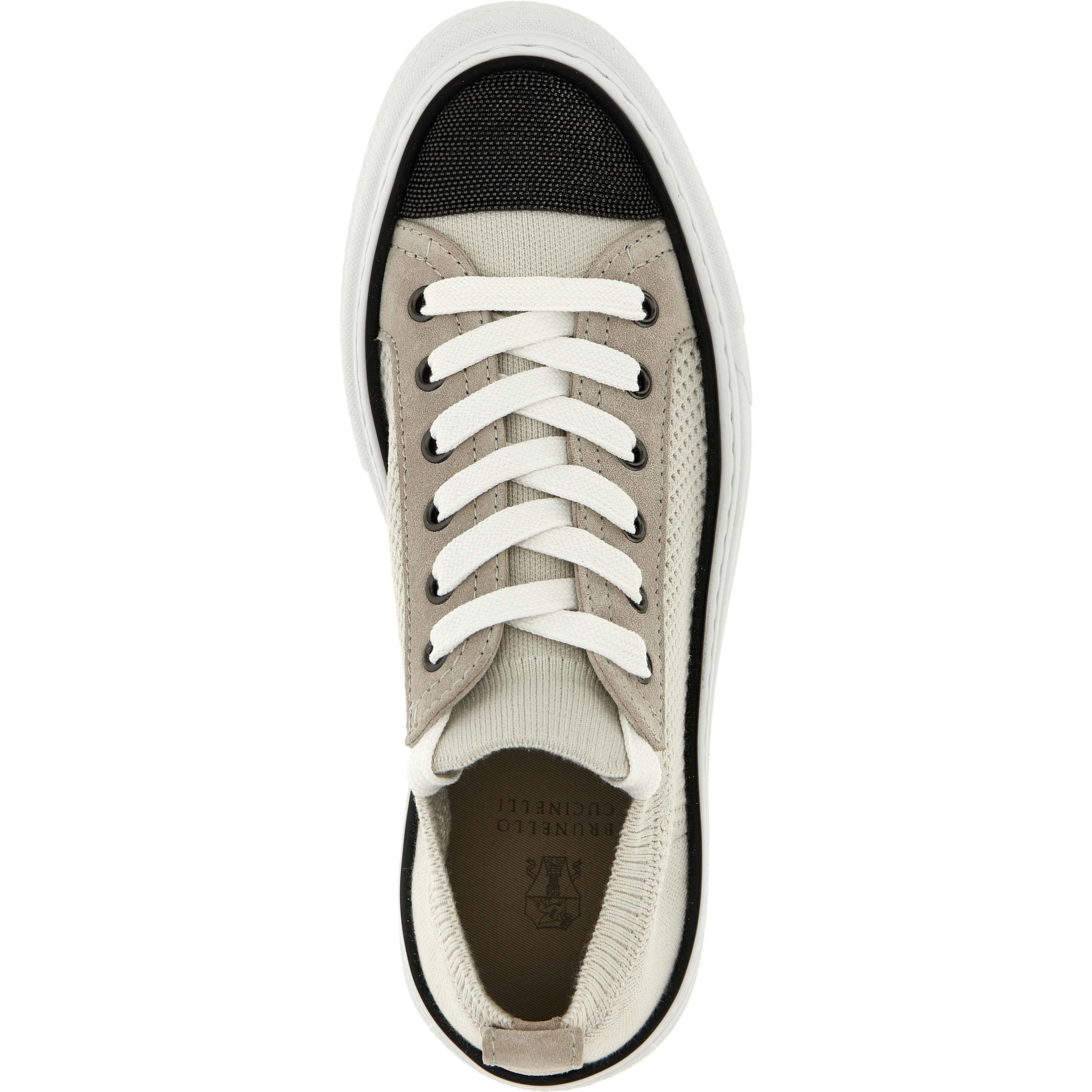 Multicolor Cotton Low Top Sneakers