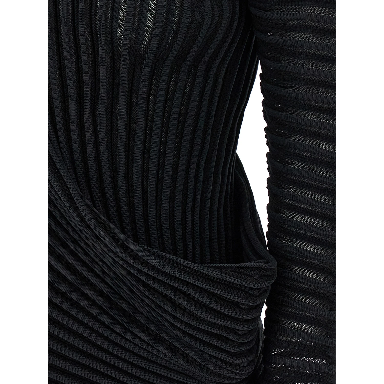 Black Polyester Shirt