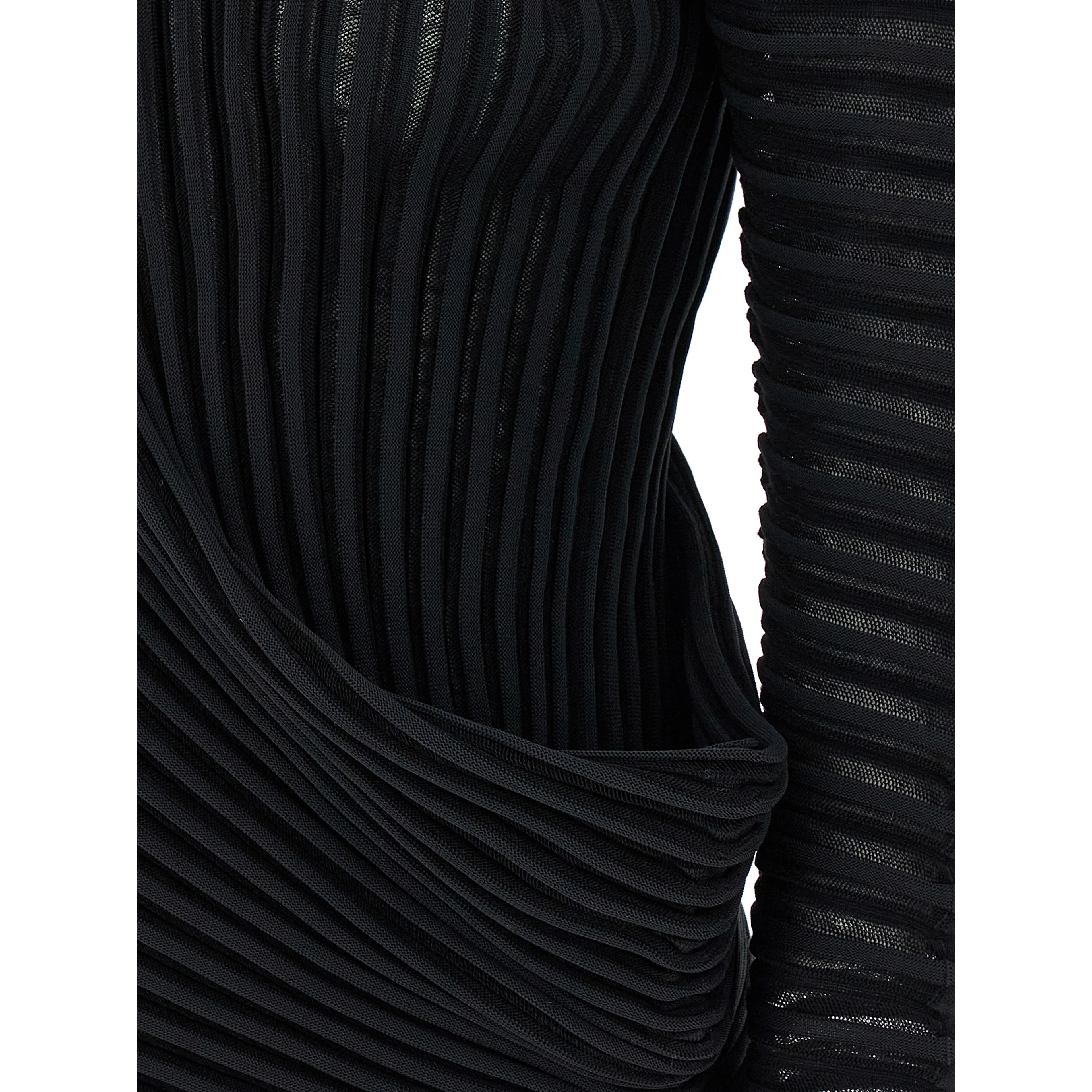 Black Polyester Shirt