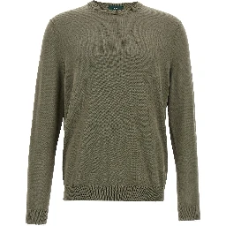 Bicolor Cotton Cardigan
