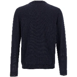 Blue Cotton Cardigan