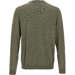 Bicolor Cotton Cardigan