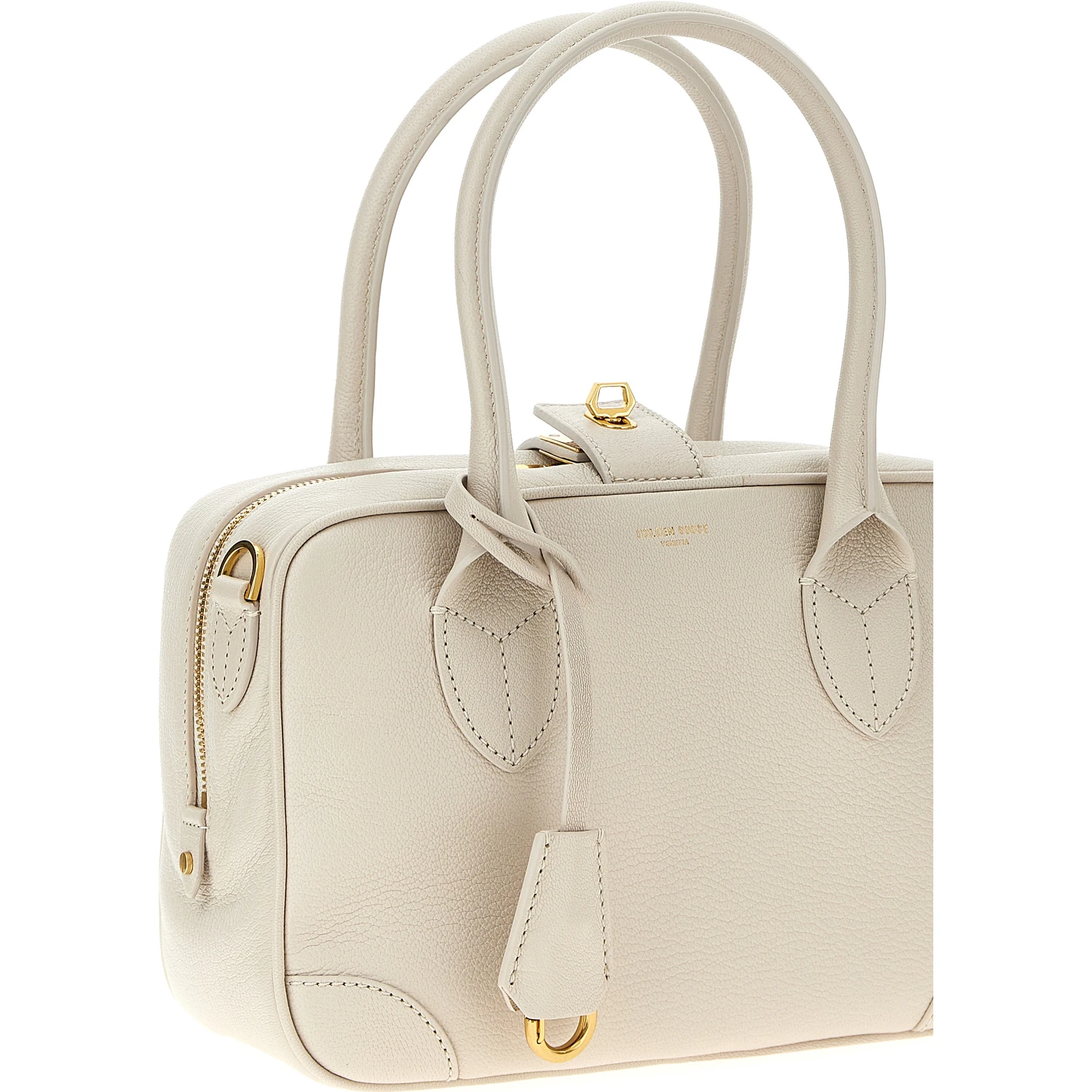 White Goatskin Handbag