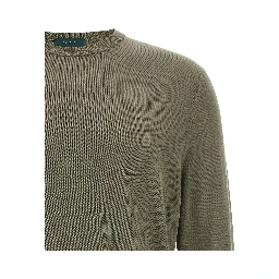 Bicolor Cotton Cardigan