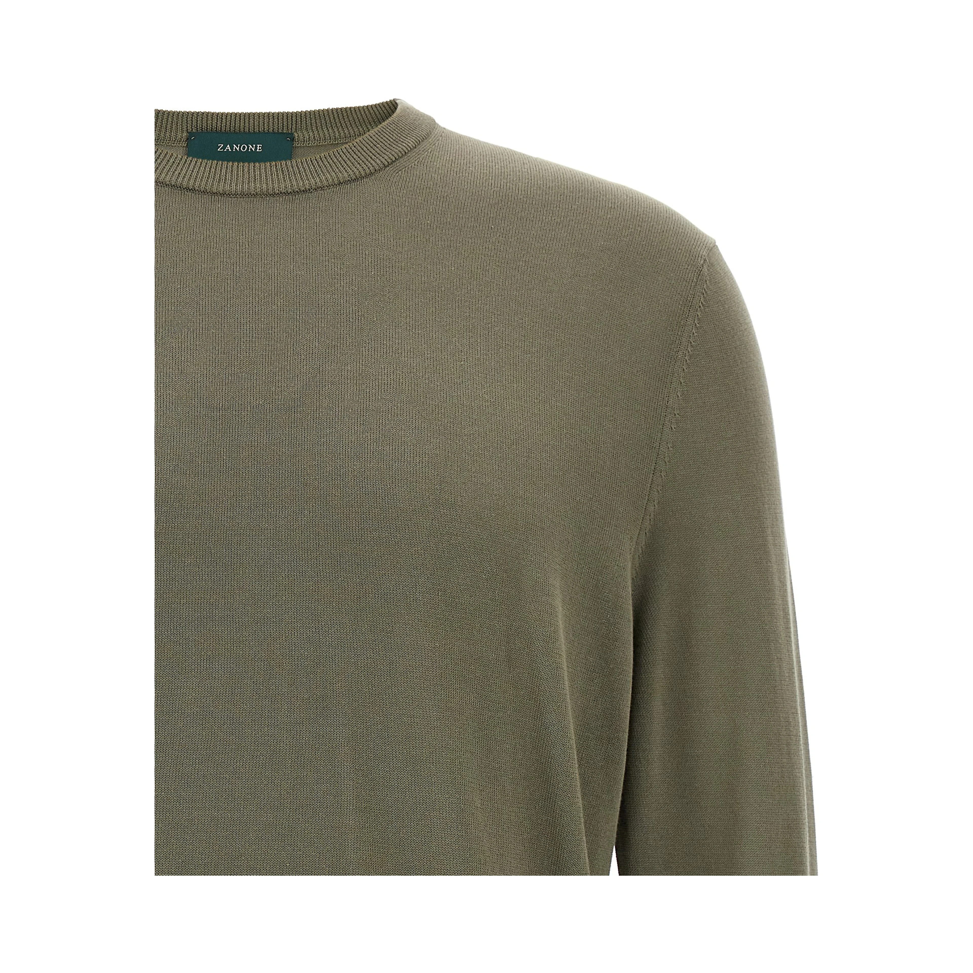 Bicolor Cotton Cardigan