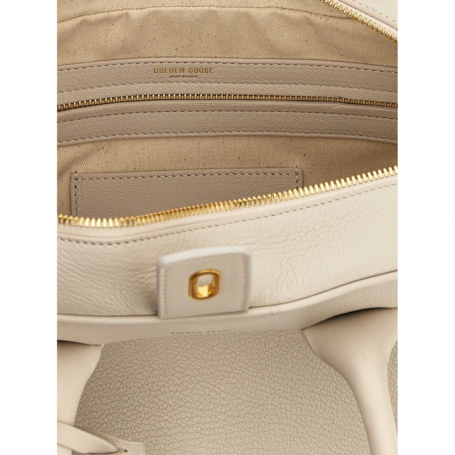 White Goatskin Handbag
