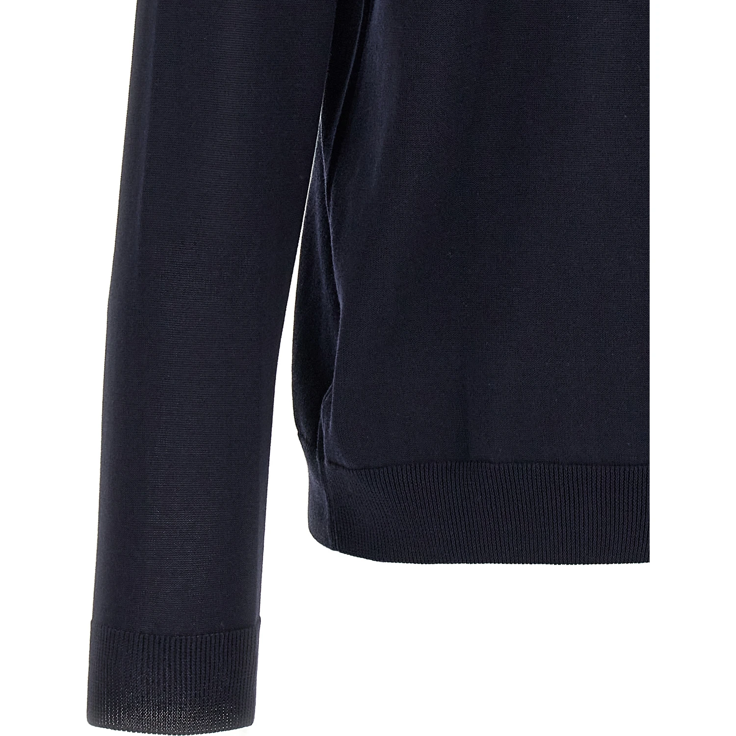 Blue Cotton Cardigan