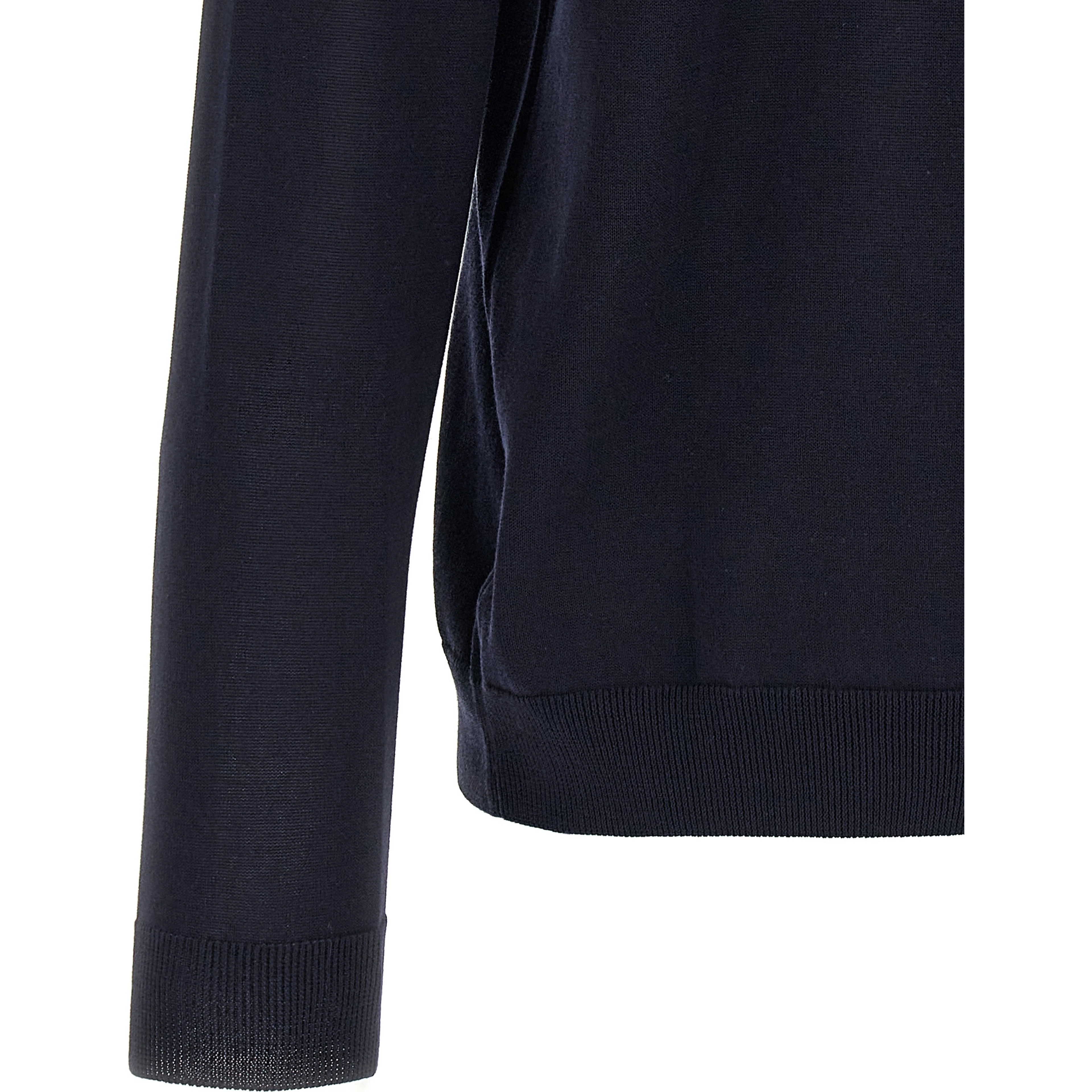 Blue Cotton Cardigan