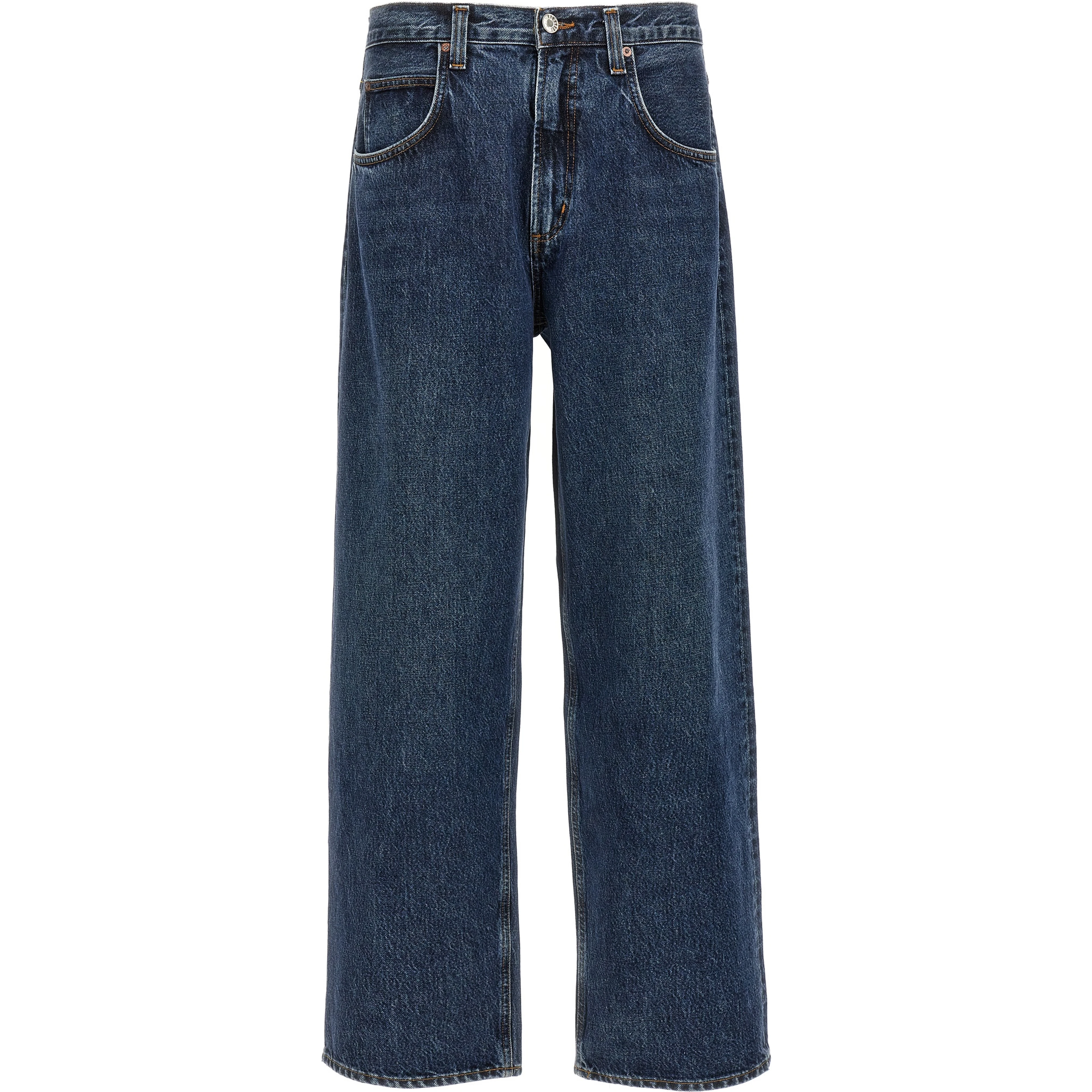 Blue Cotton Jeans Denim