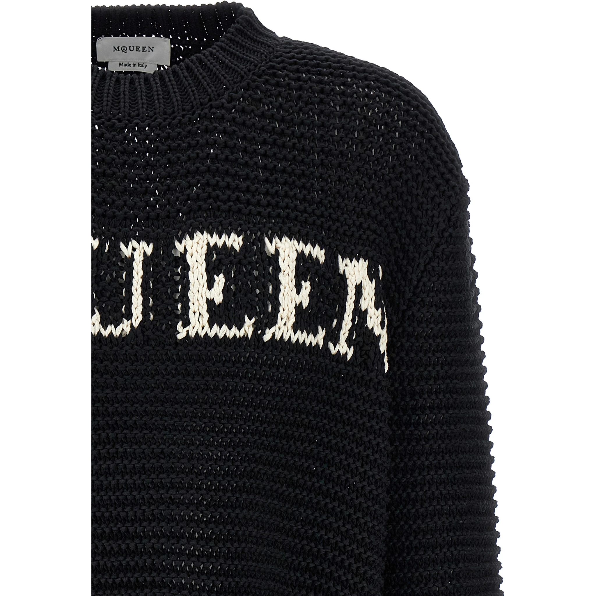 Bicolor Cotton Cardigan