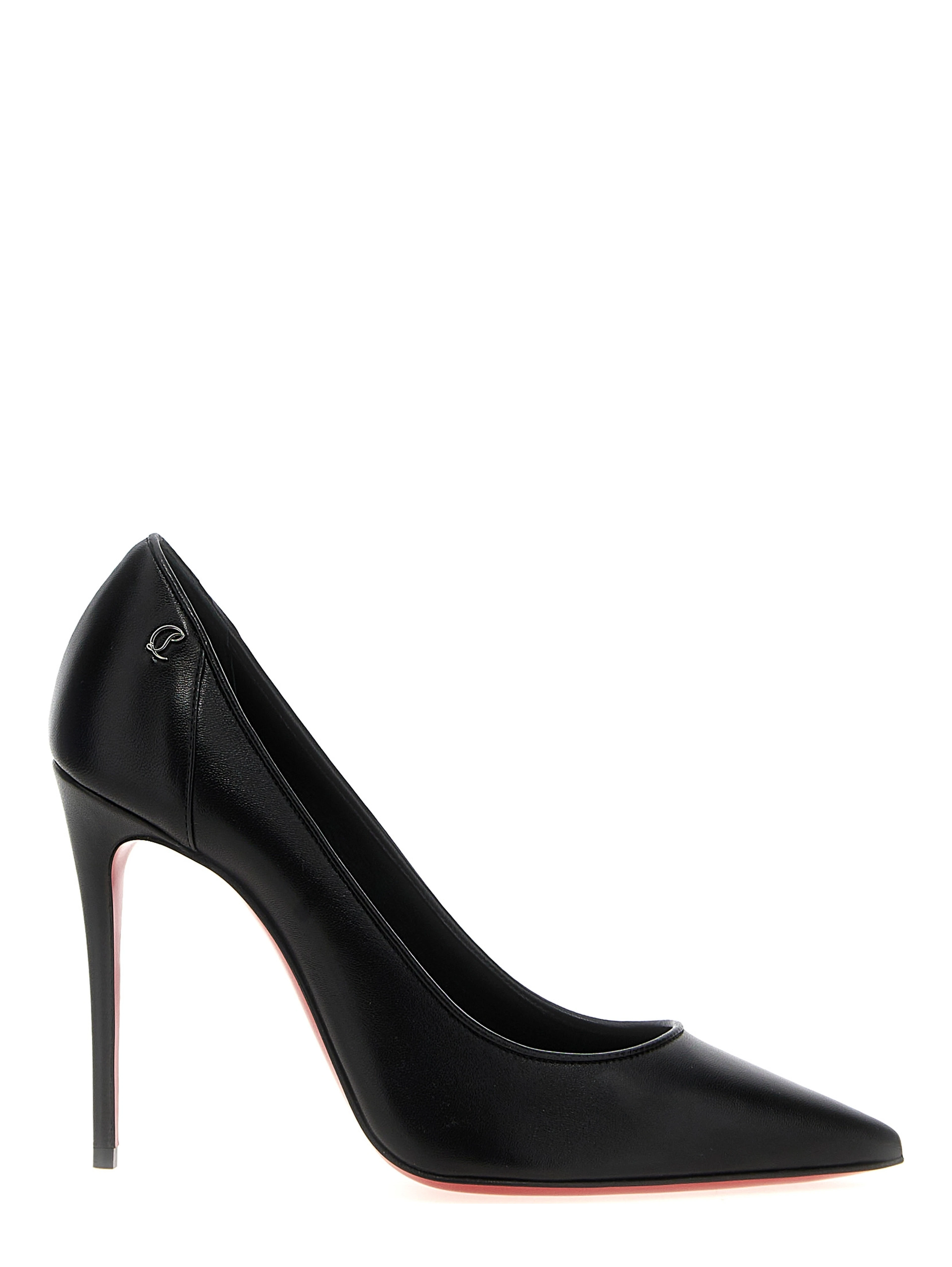 Black Napa Leather / Calf Bos Taurus High Heel Pumps