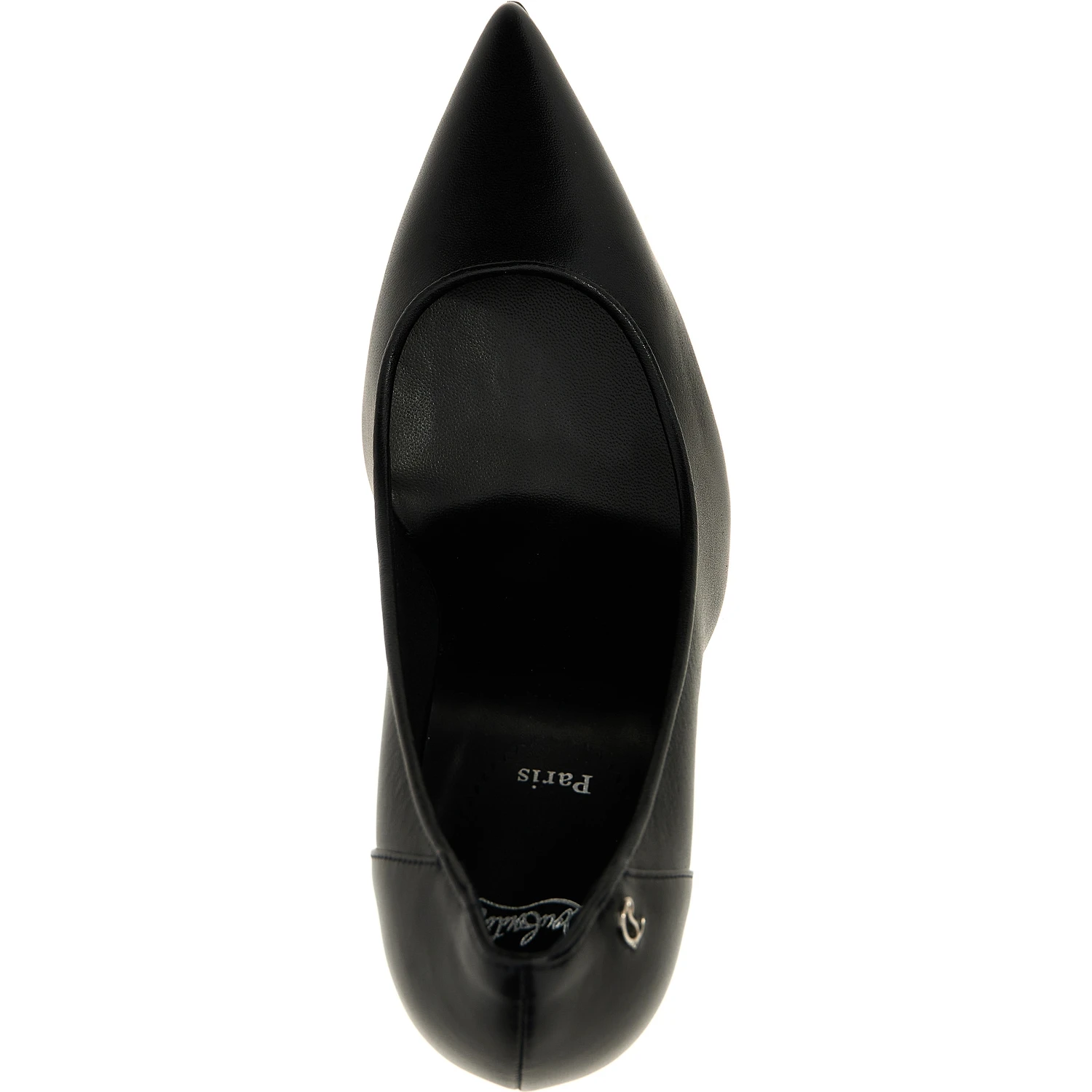 Black Napa Leather / Calf Bos Taurus High Heel Pumps