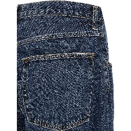 Blue Cotton Jeans Denim
